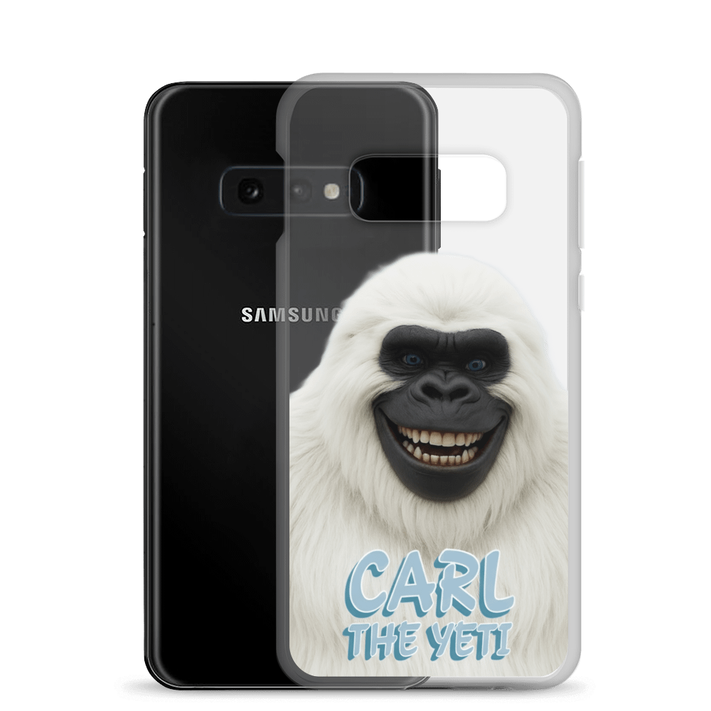 Carl the Yeti Clear Samsung® Case product image (24)