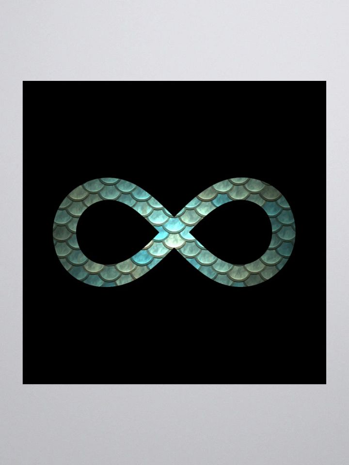 Merperson / Mermaid / Merman Autistic Infinity Sticker product image (1)