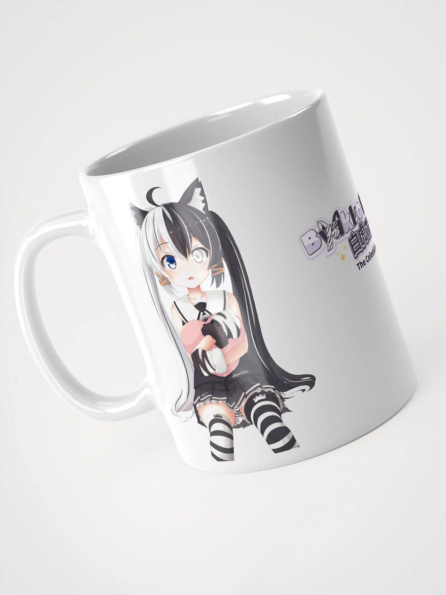 All White Mug - Byakko Heart Pillow Edition product image (9)