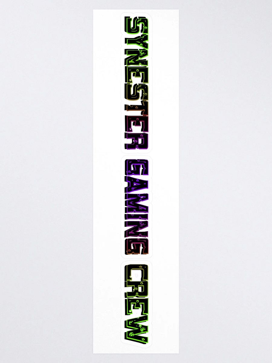 Synester Gaming Crew Vinyl Sticker 💀🎮 product image (1)