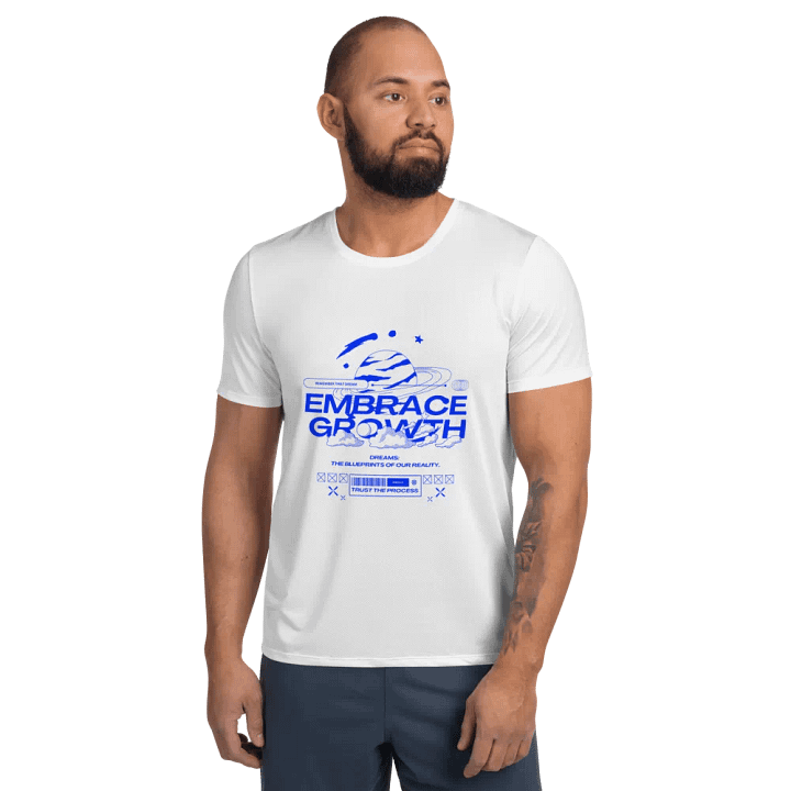 Embrace Growth | Men's Athletic Tee product image (1)