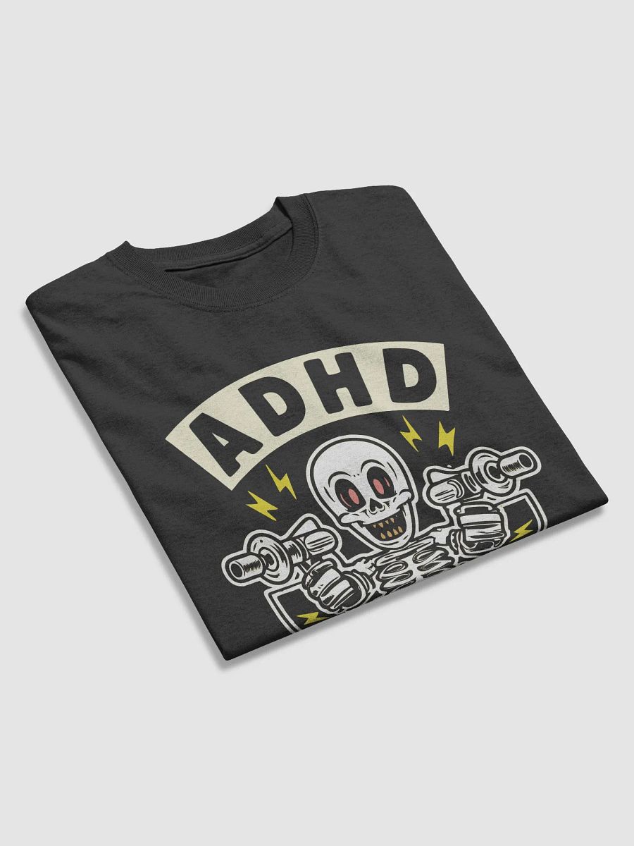 ADHD Skeleton T-Shirt – Bold and Unique Graphic Tee product image (4)
