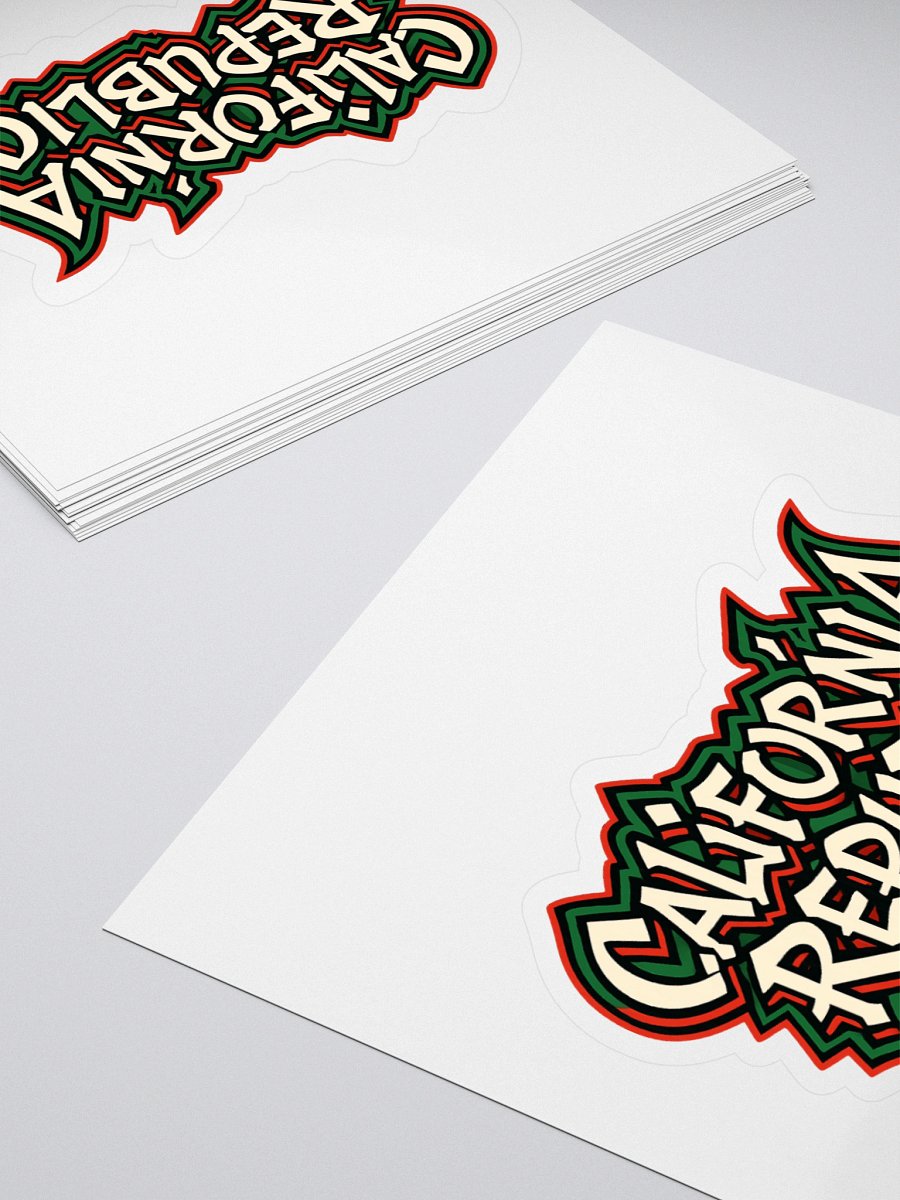 California Republic Graffiti Sticker product image (4)