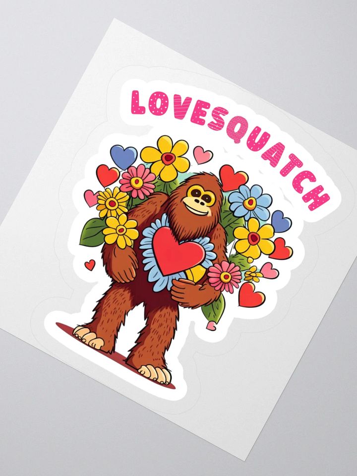 Lovesquatch Sticker product image (2)