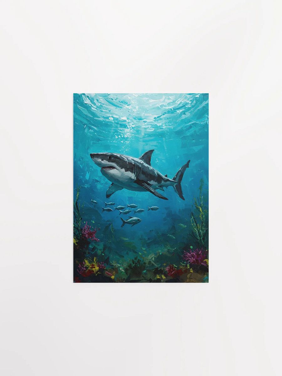 The Great White's Gaze Poster product image (1)