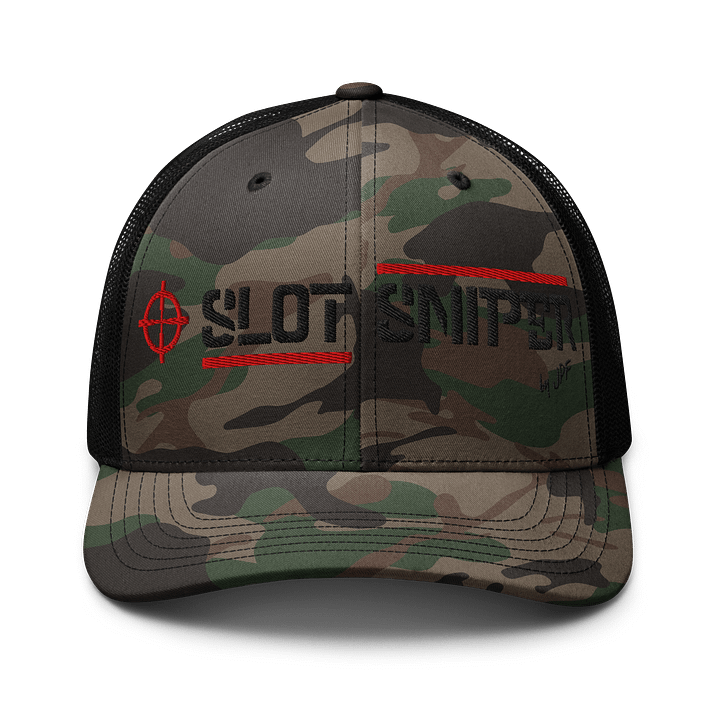 Jackpot Famous "Slot Sniper" Camo Trucker Snapback product image (1)