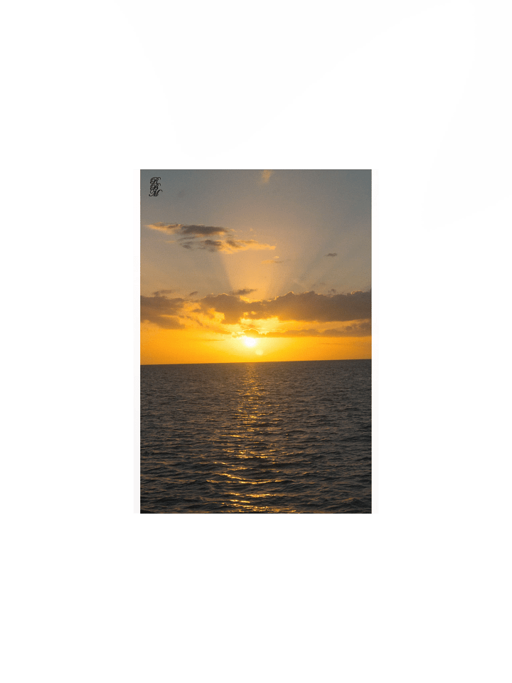 Bright Sunset on the Ocean product image (5)