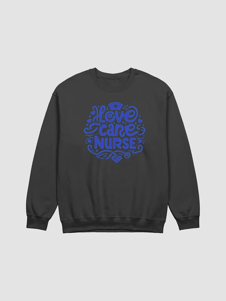 Love Care Nurse Crewneck Sweatshirt product image (1)