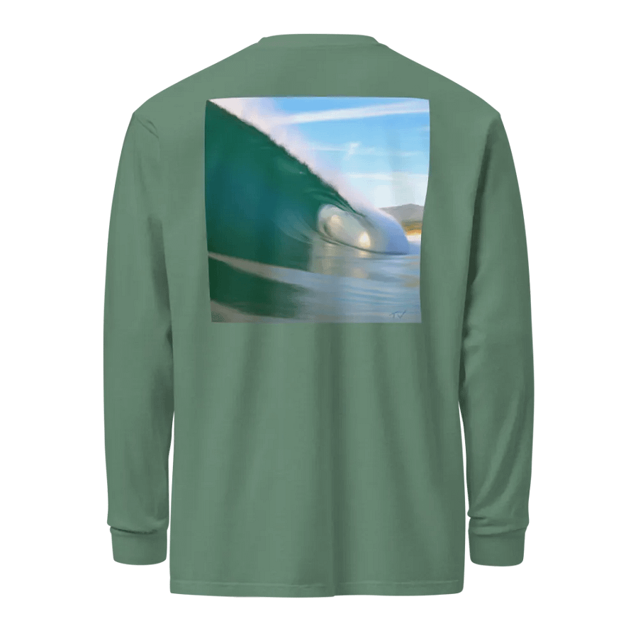 Crested Wave Unisex Long Sleeve Shirt product image (13)