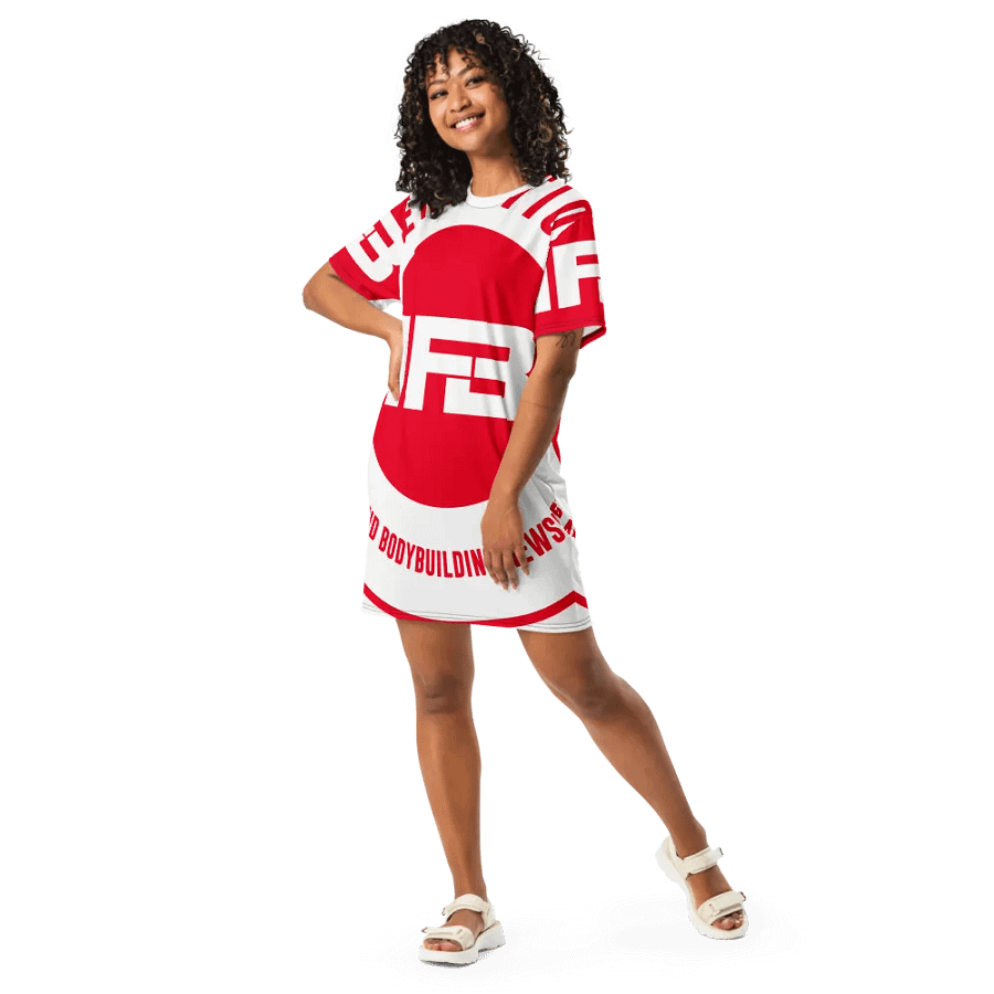 IFBNewsfeed.Org's All-Over Print T-Shirt Dress product image (7)