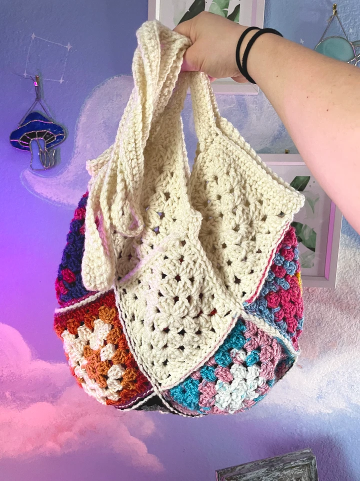Pride Granny Square Crochet Bag product image (1)