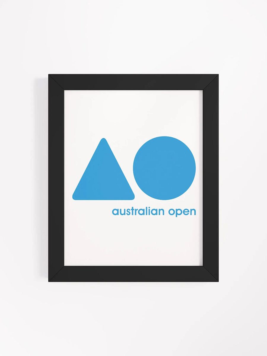 Australian Open Logo Framed Matte Poster product image (124)