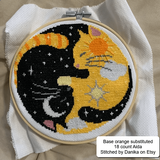 Luna and Apollo - Cross Stitch Pattern product image (5)