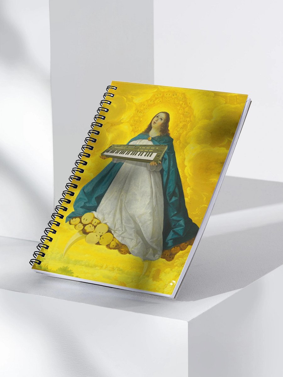 Immaculate conCZeption by Frank Fonik, EDM Techno Casio cz-101, Spiral Notebook product image (3)