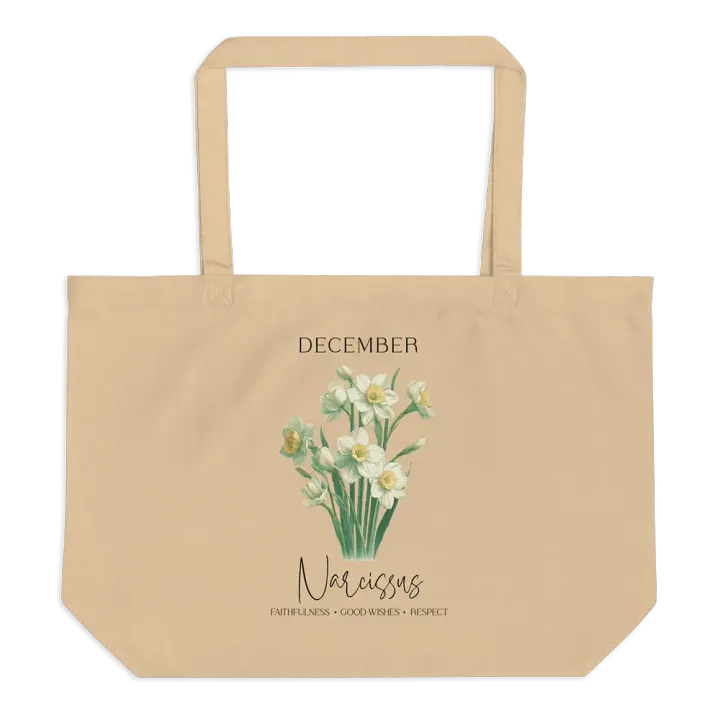 December Narcissus Tote product image (1)