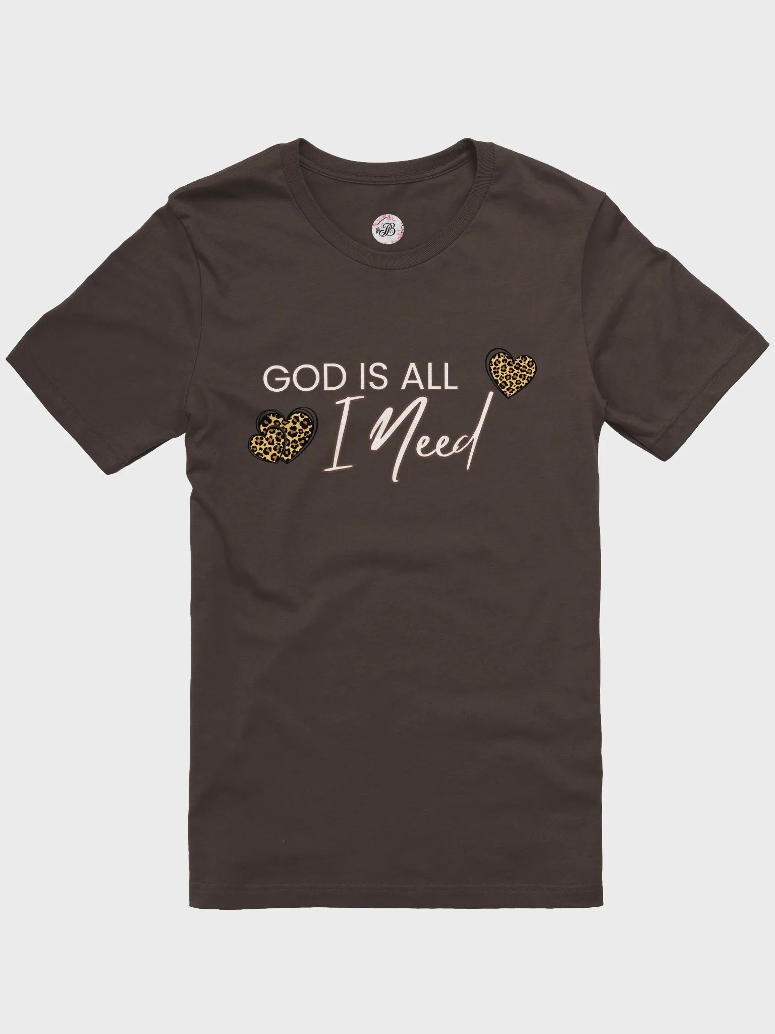 God Is All I Need Leopard T-Shirt product image (1)