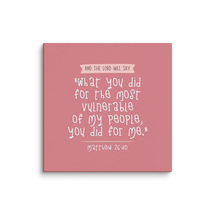 Do for Christ: Canvas Print product image (1)