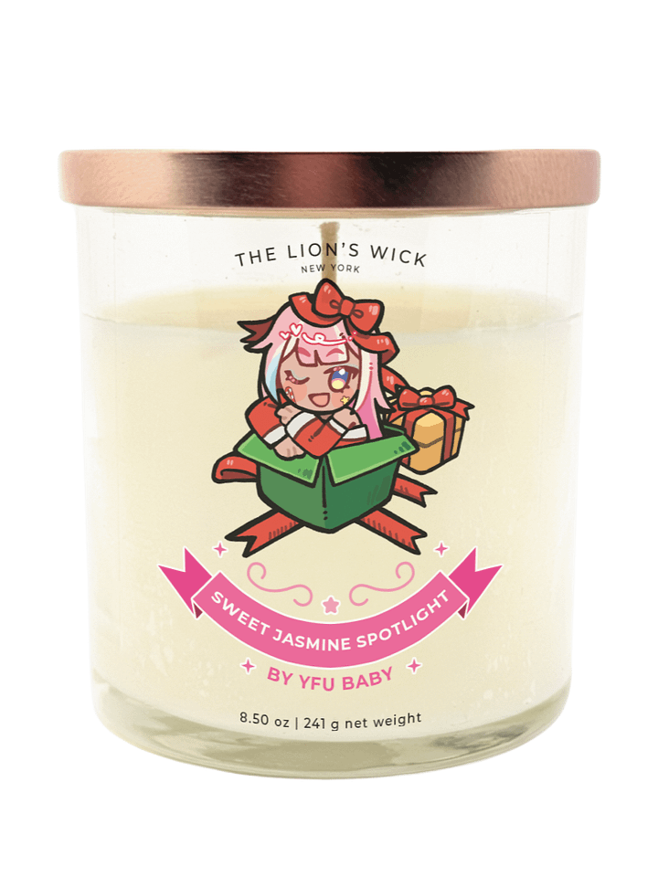YFU’s Sweet Jasmine Spotlight | Artisan Soy Candle product image (1)