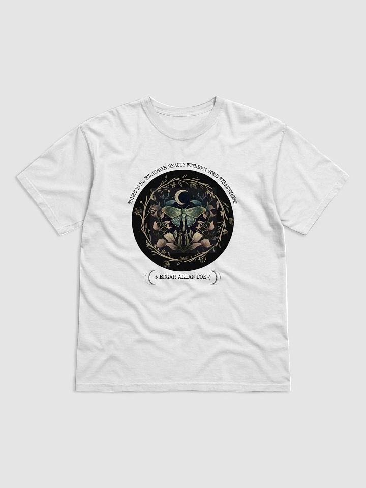 Edgar Allan Poe, Fairycore Night Garden Comfort Colors Tshirt, Book Lover, Haunting Gothic Botanical Gift, Light, Dark Academia, Literature product image (41)