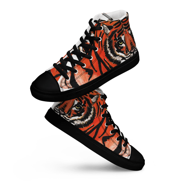 Hey tiger, High Top canvas shoes (mens) product image (1)