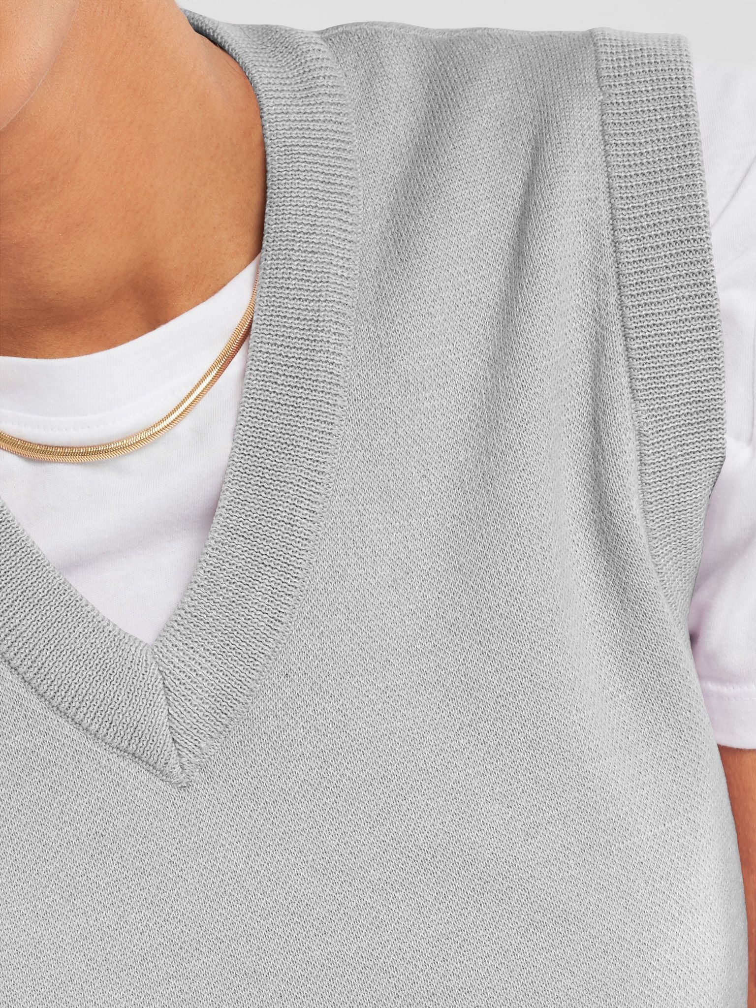 Knitted V-Neck Vest | Fourthwall Knitted V-Neck Vest | Fourthwall