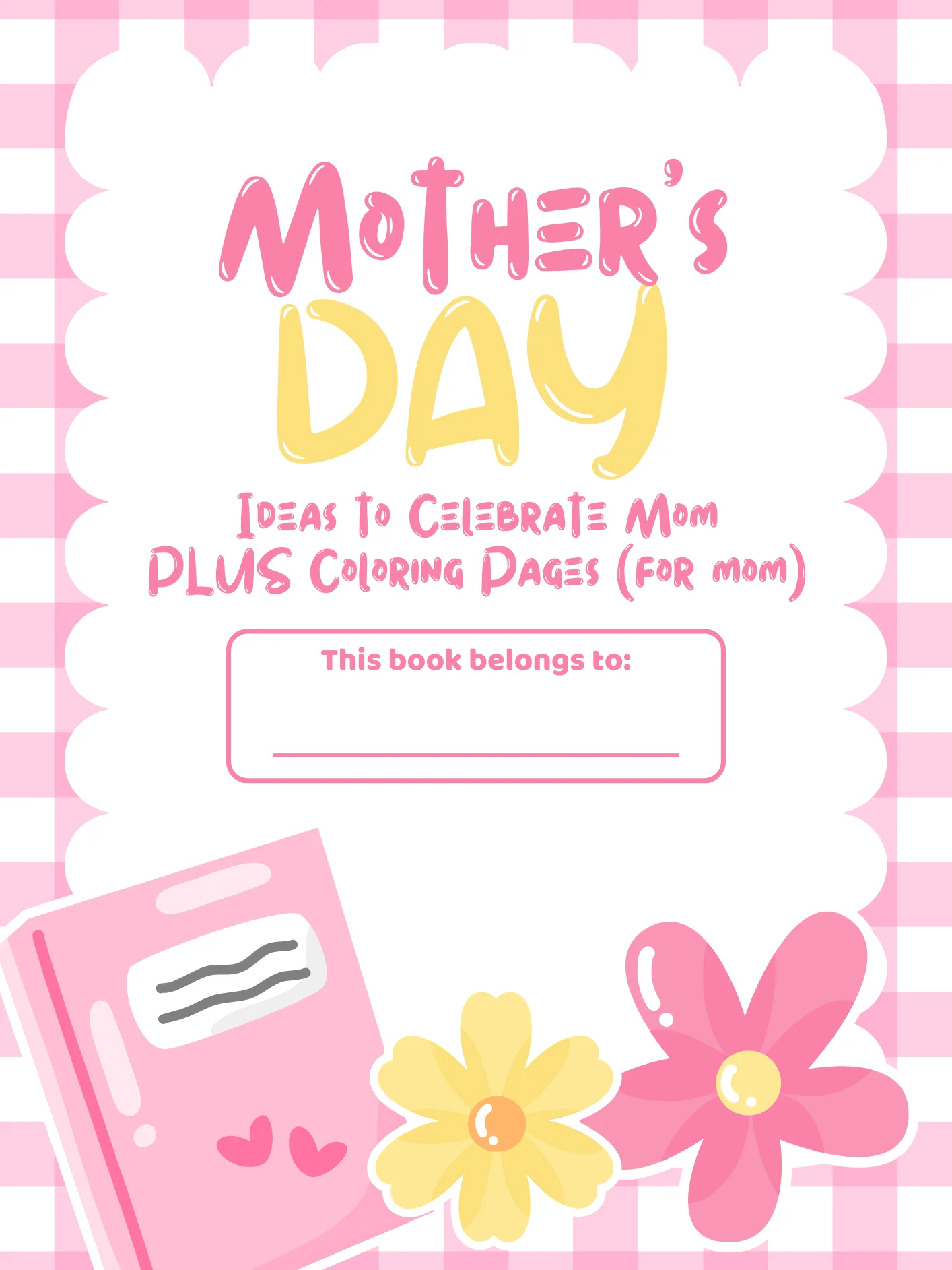 Mother's Day Ideas with Coloring Pages product image (1)