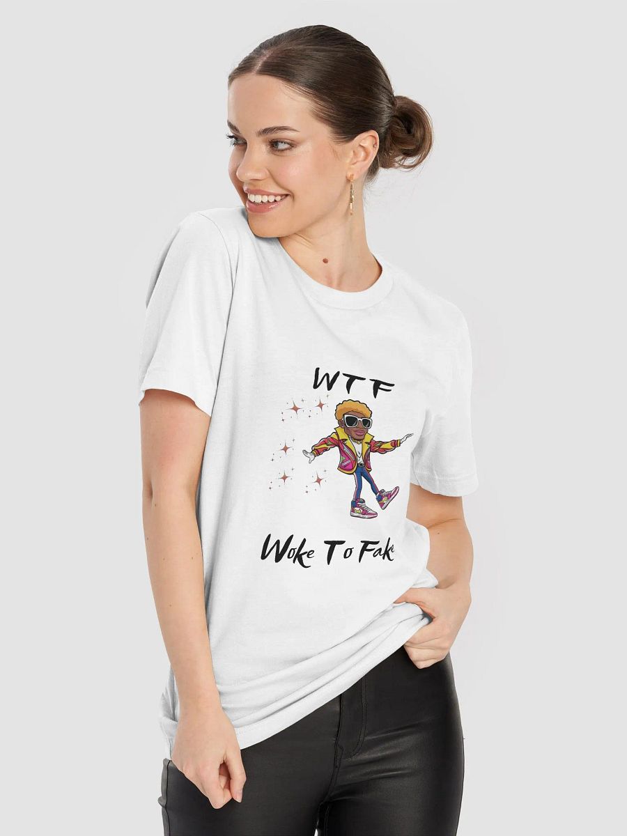 WTF - Woke to Fake Bella+Canvas Iconic Tee product image (1)