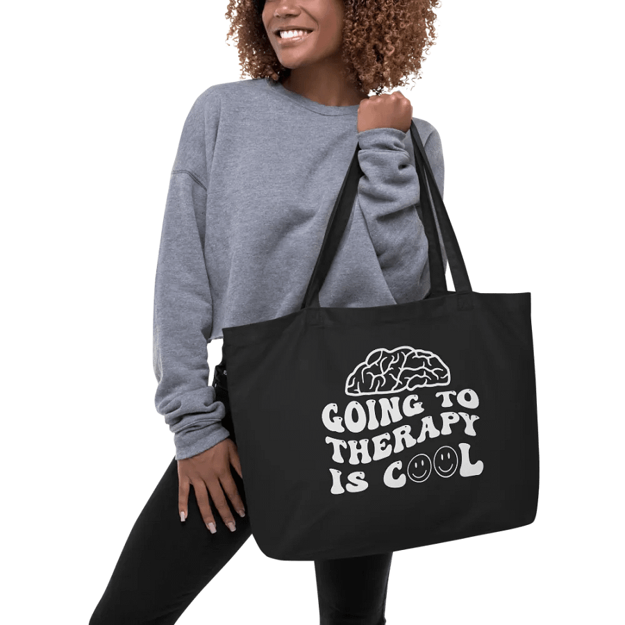 Going To Therapy Is Cool Bag product image (5)