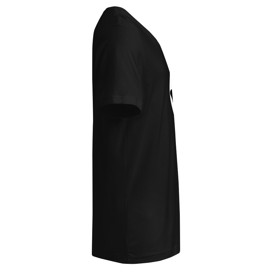 Black Butterfly V neck T shirt product image (4)