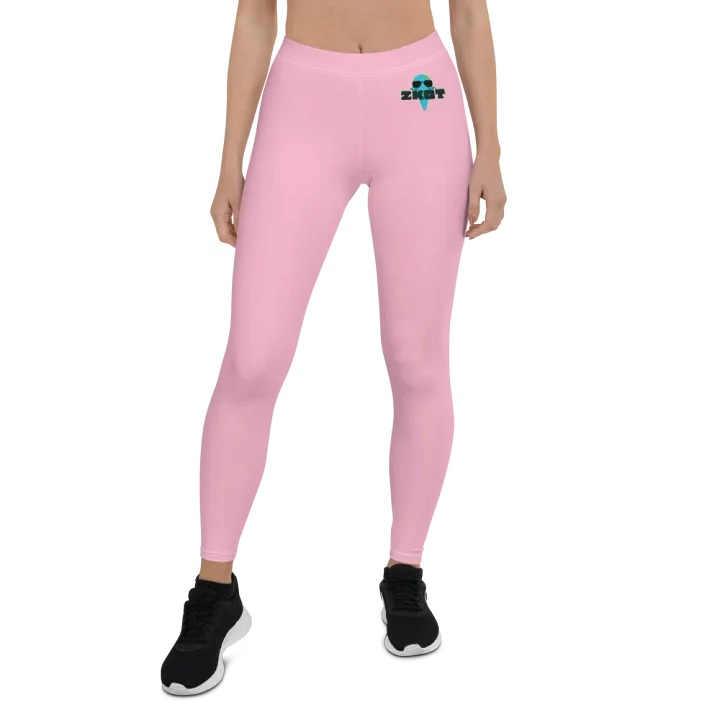 Women's Cotton Candy Pink ZKOT Leggings - Show your Support with Style - Womenswear product image (2)