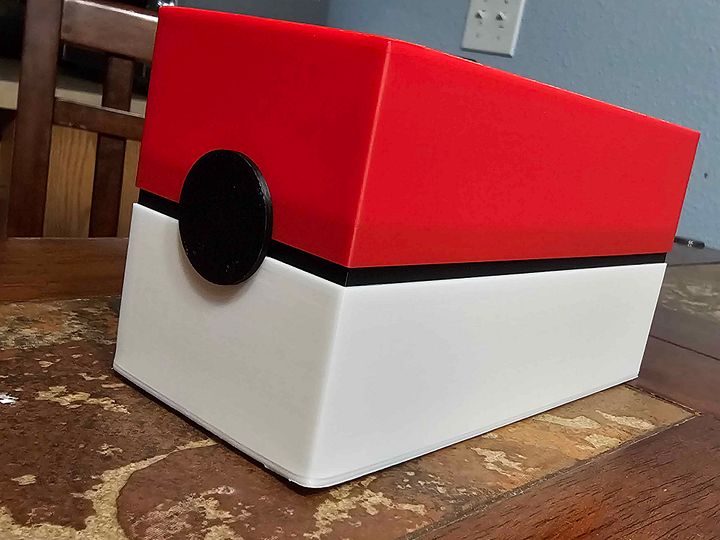 3D Printed Pokémon Card Storage Box | TCG Deck Box | Custom Trading Card Organizer product image (1)