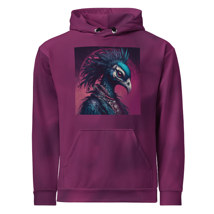 Emo Goth Peacock Unisex Hoodie product image (1)