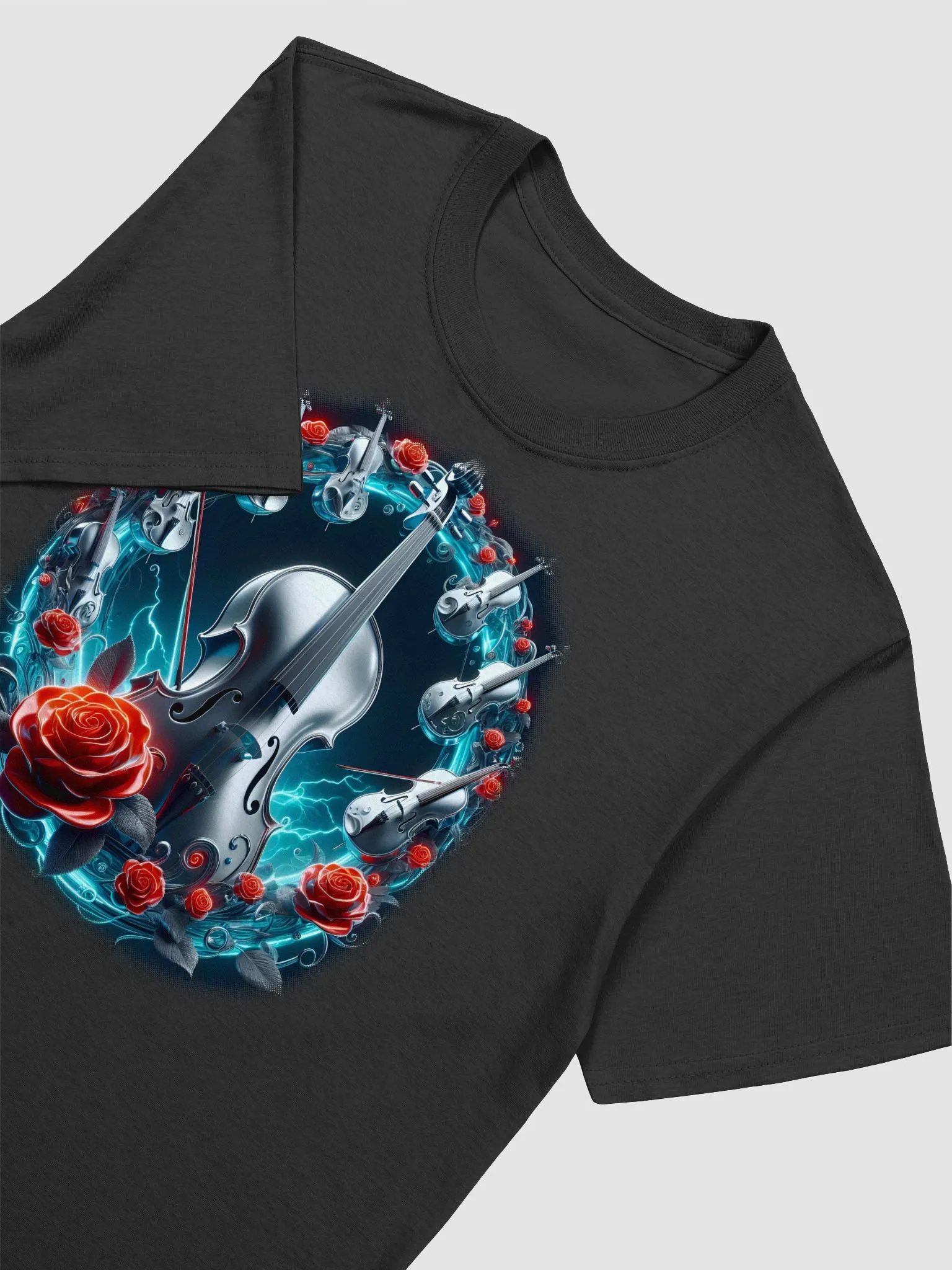 Symphonic Blossom - Unisex Cello T-Shirt #3 product image (3)