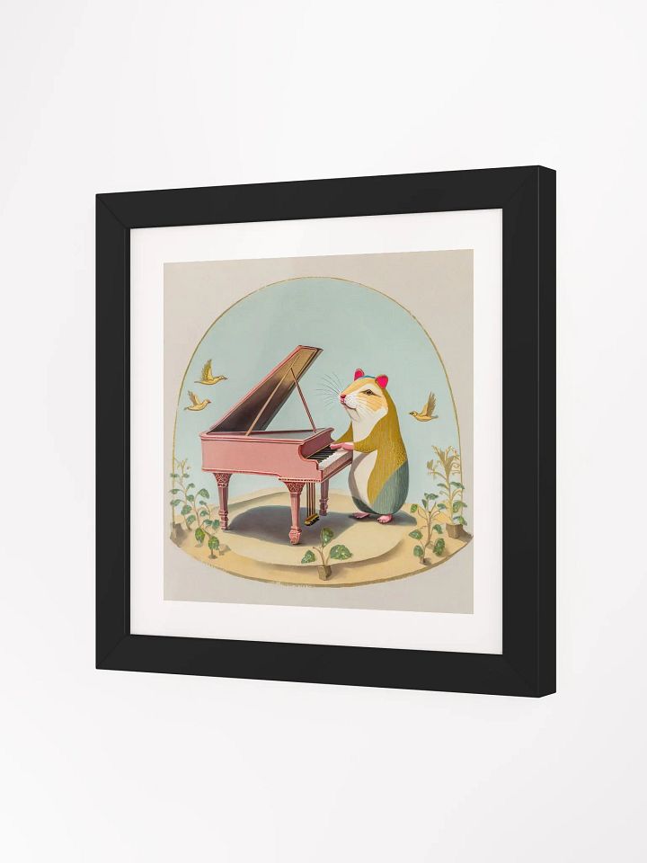 Musical Maestro Hamster Framed Poster product image (29)