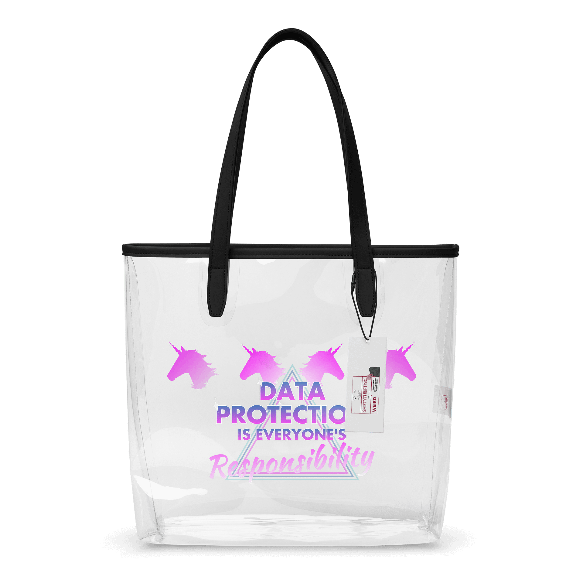 Data Protection clear tote product image (3)
