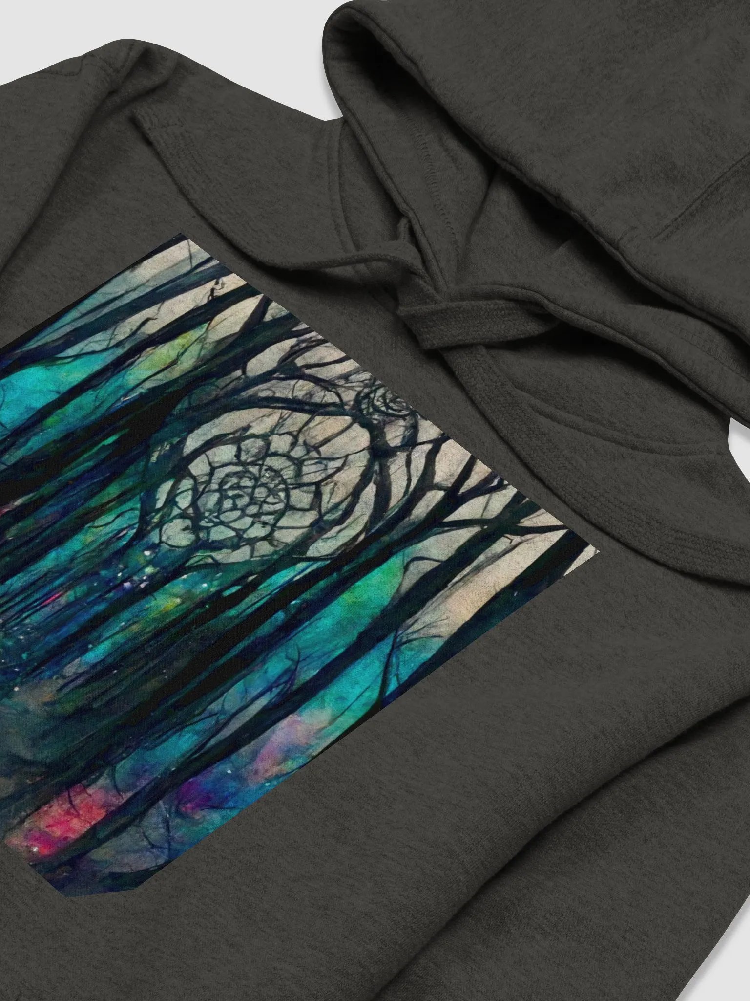 Take a walk with me, Cozy Cotton Blend Unisex Hoodie product image (3)