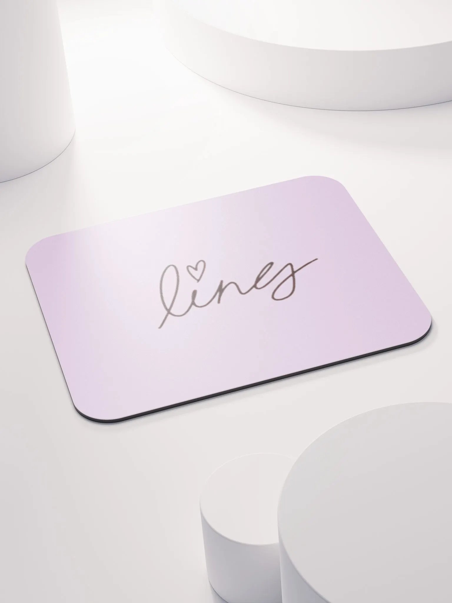 Lingling Kwong Classic Mouse Pad (Light Purple) product image (3)
