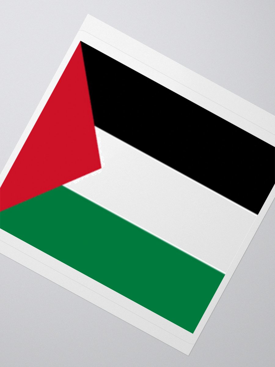 Exclusive Palestinian Flag Kiss-Cut Stickers - High-Quality Vinyl, Multiple Sizes product image (6)