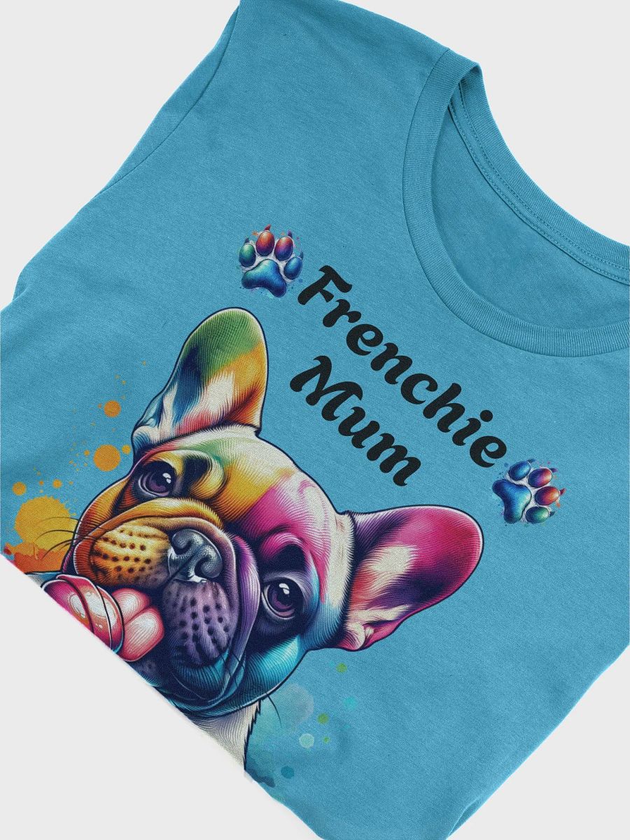 Colorful French Bulldog Lollipop T-Shirt for Frenchie mum product image (6)