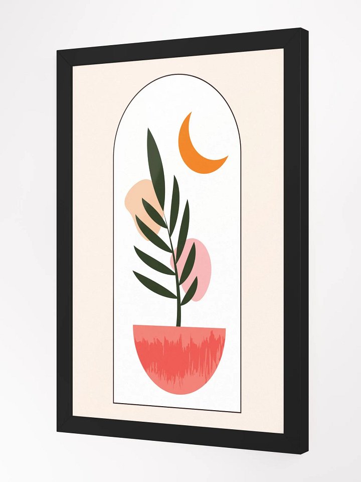 Vibrant Ayous Wood Framed Matte Poster product image (10)