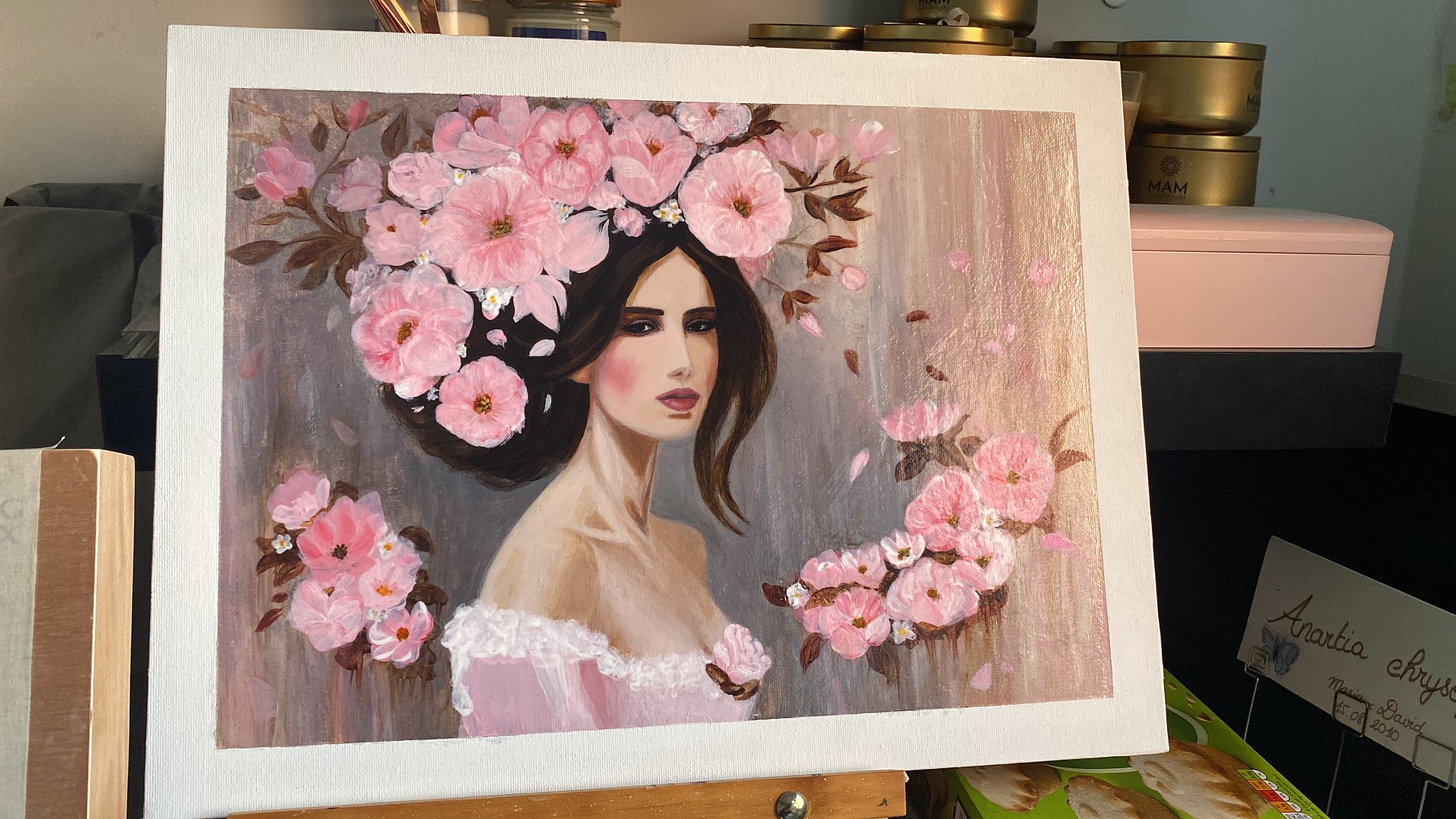Blushing Beauty Among Blossoms product image (5)