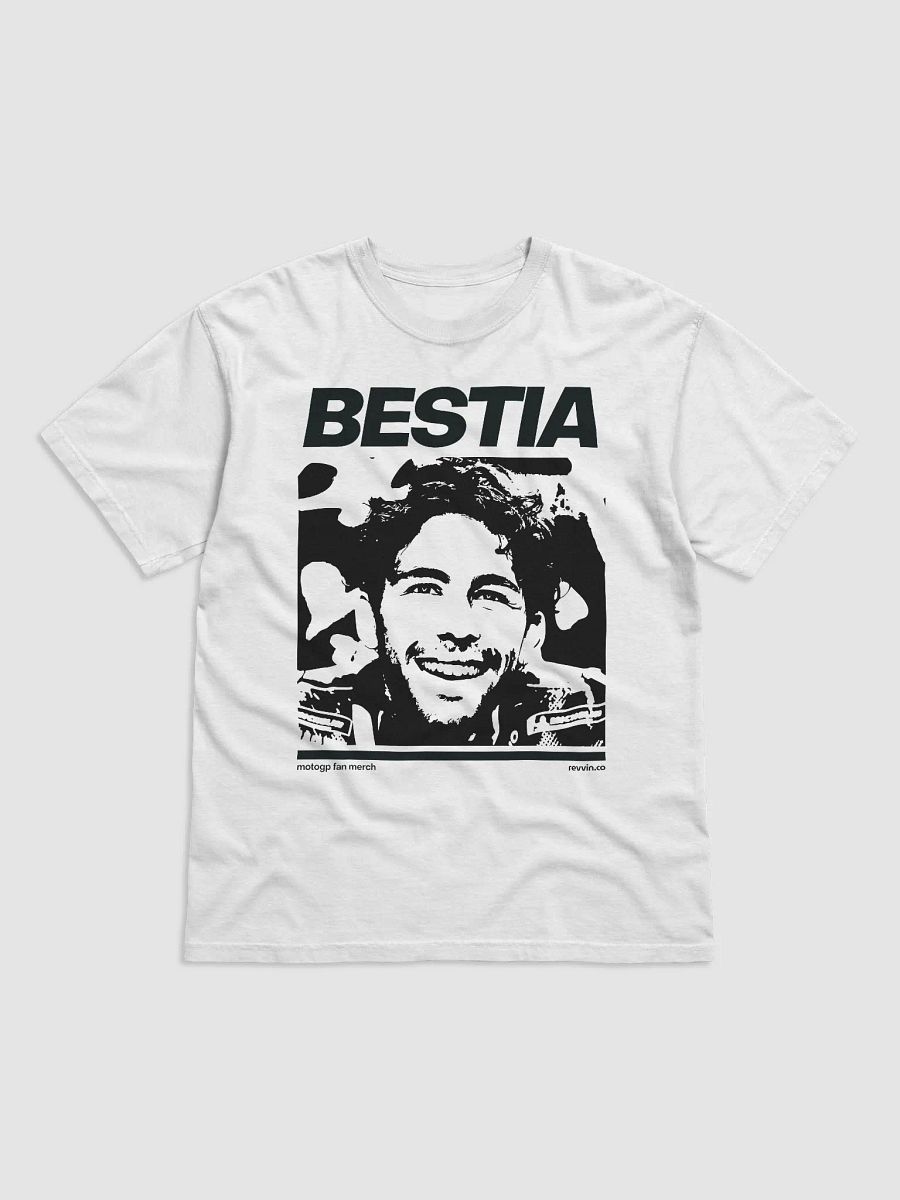 Bestia / Enea Bastianini Unofficial Fan T-Shirt White product image (1)
