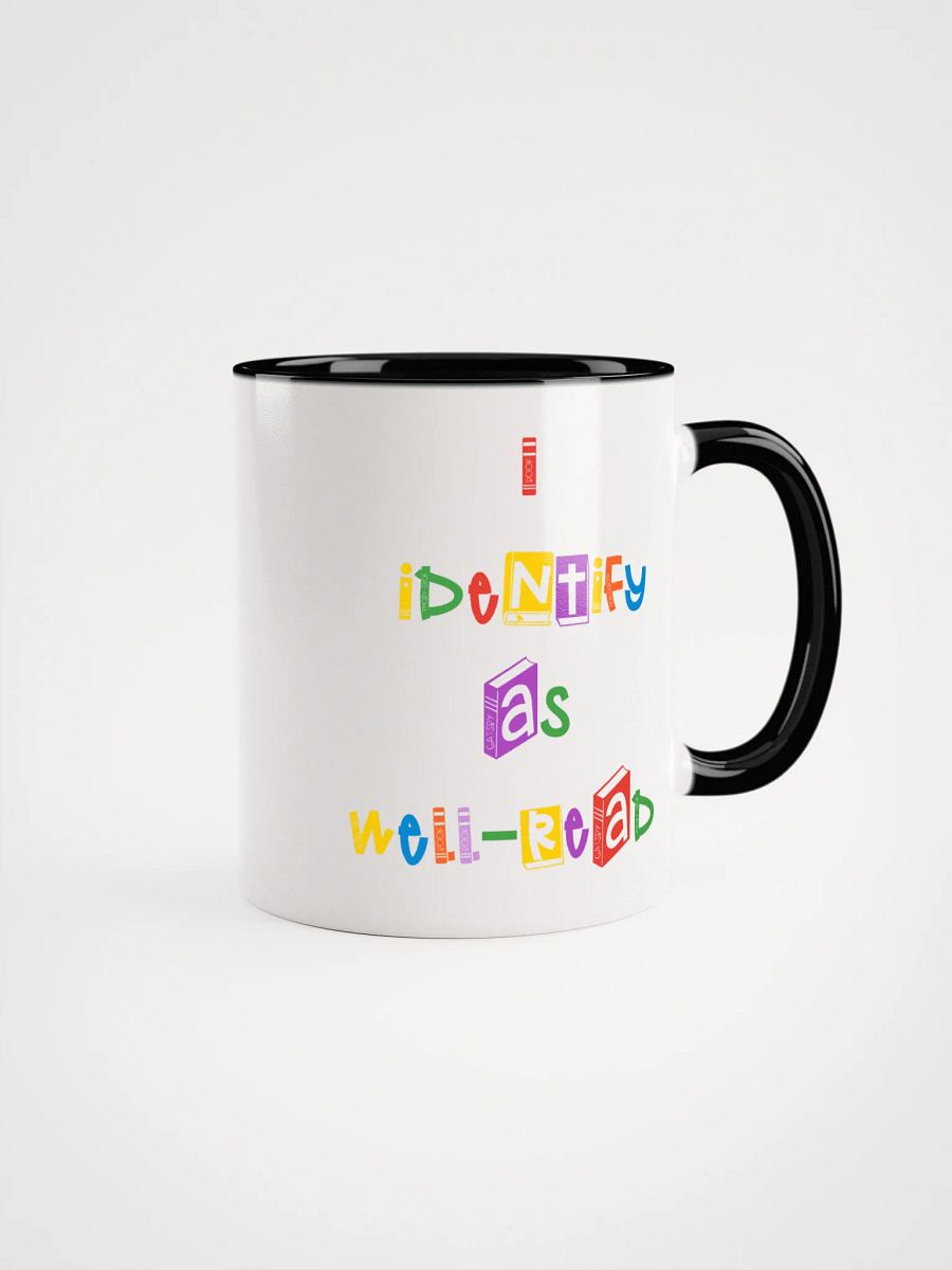 I Identify As Well-Read Accent Mug product image (2)
