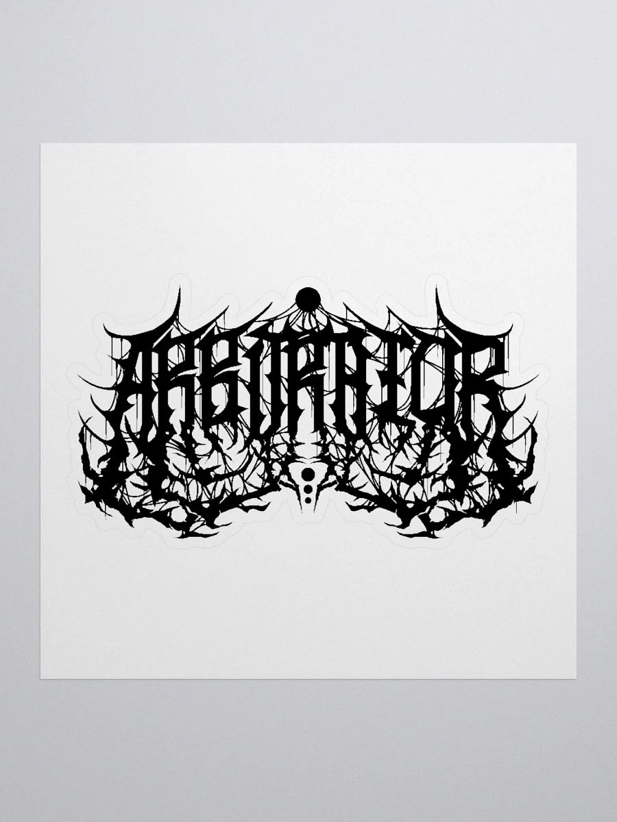 Arbitrator Logo Sticker product image (1)