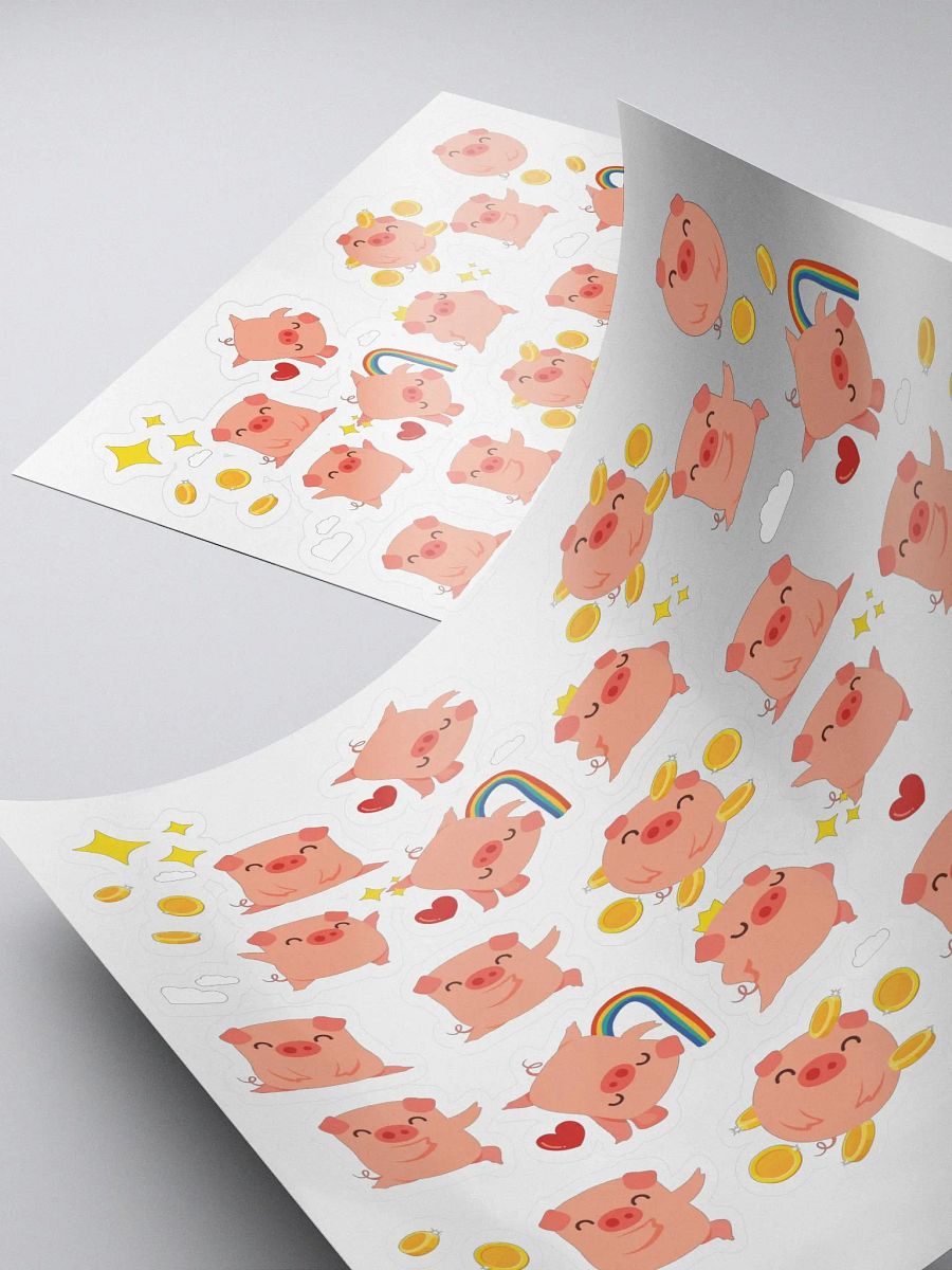 Piggy Sticker Sheet product image (4)