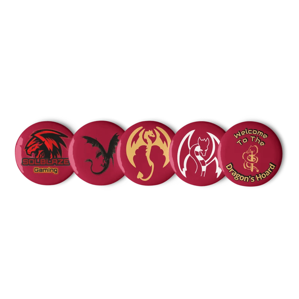 Solblaze Gaming Pin Set product image (5)