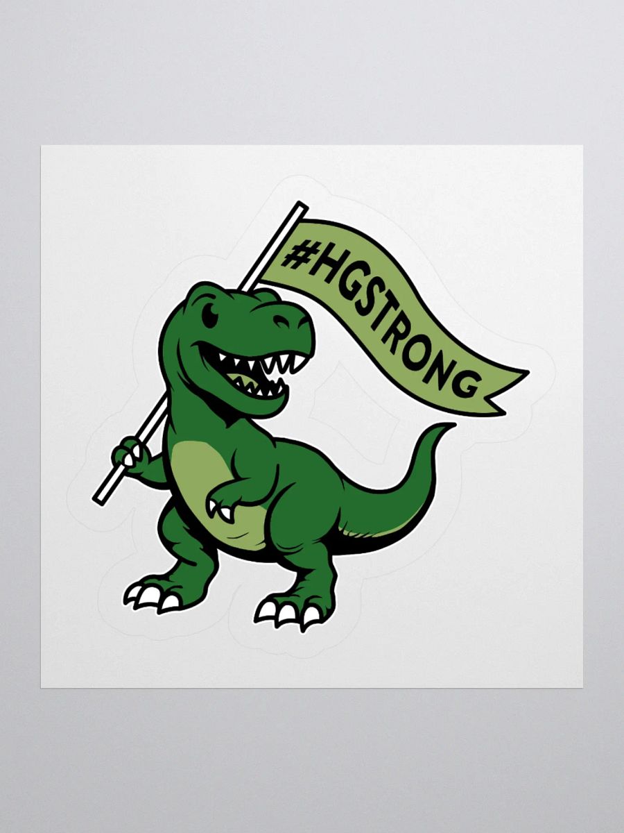 #HGSTRONG Dino Sticker product image (1)