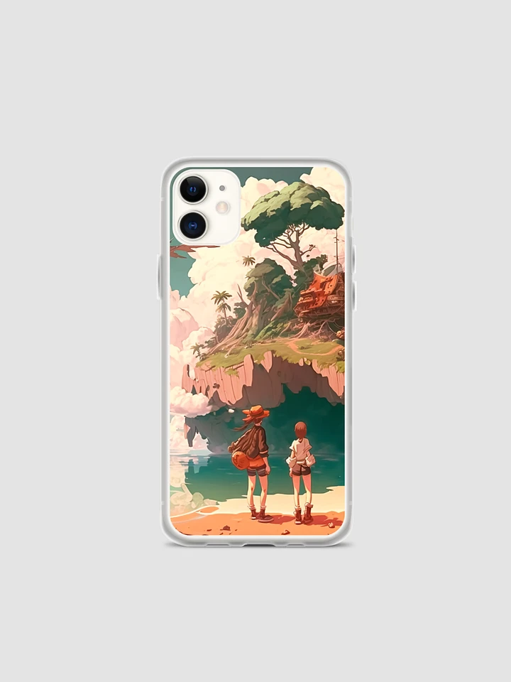 Skybound Serenade: Enchanting Anime Phone Case For iPhone product image (2)