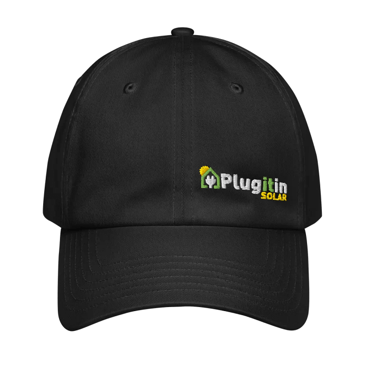 Plug It In Solar High-Quality Dad Hat product image (1)