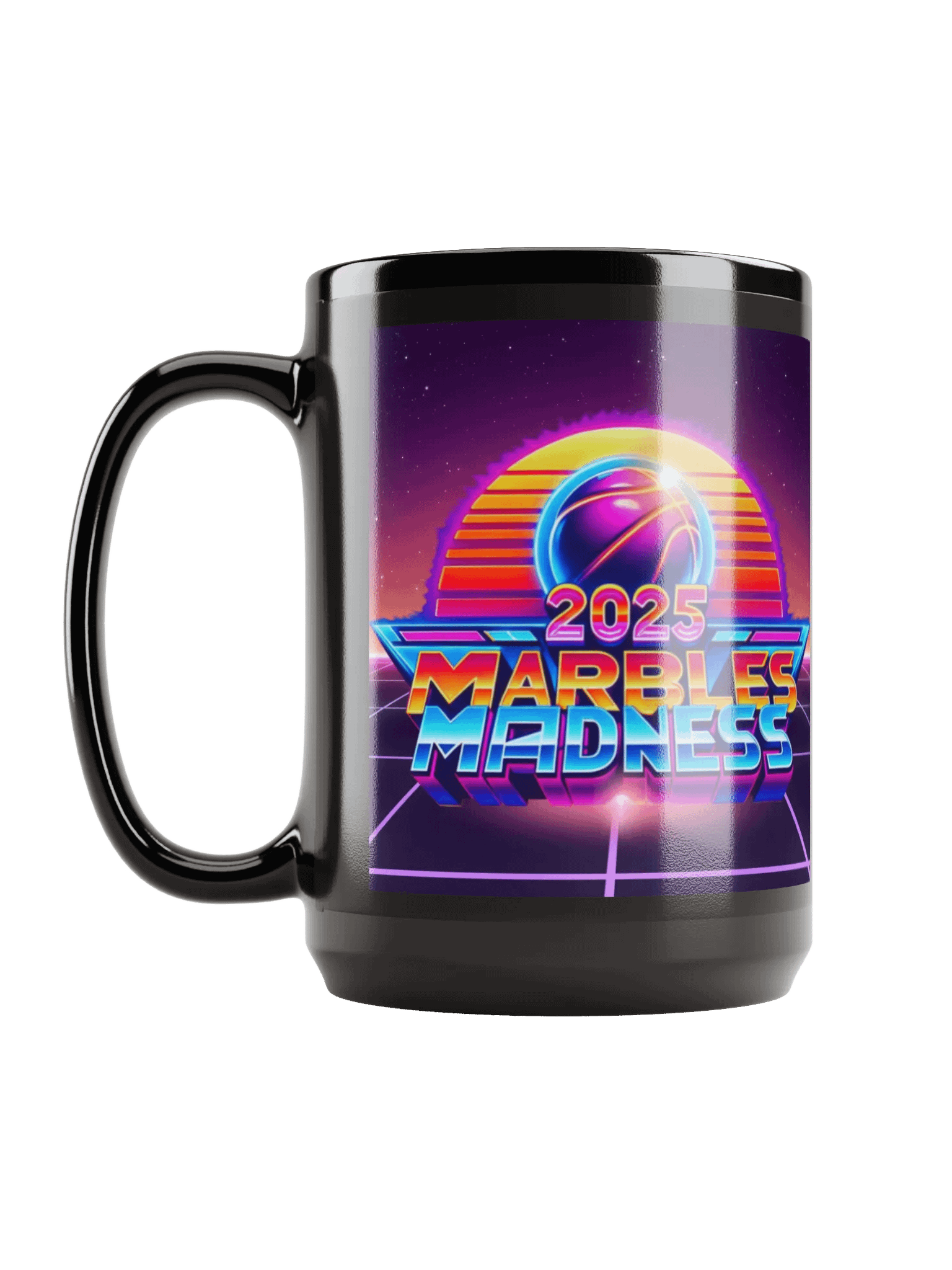 2025 Marbles Madness Black Mug product image (6)